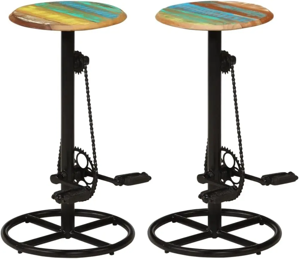 Home Bar Stools - Barstühle 2 Stück, Küchenstühle, Kaffeehausstühle, Gartenstühle,