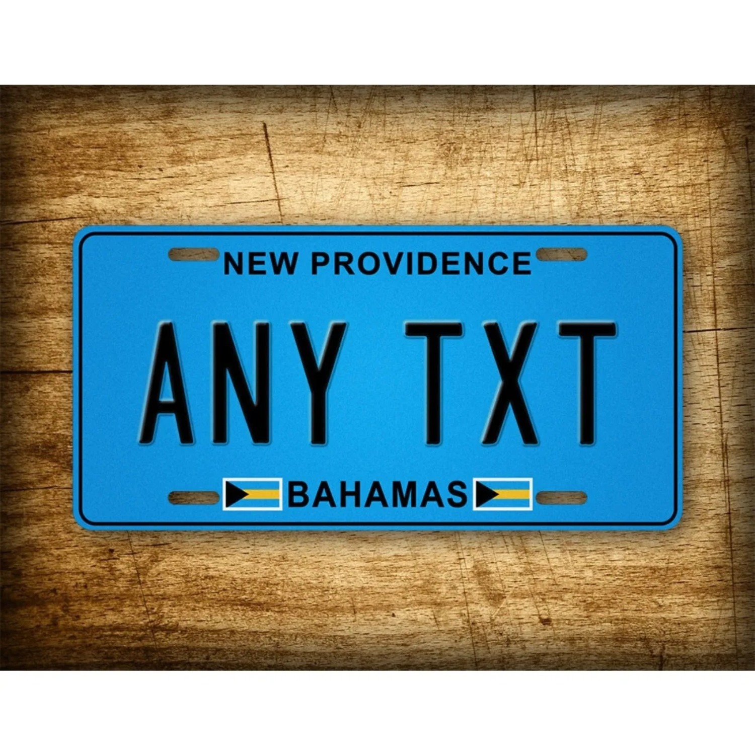 Home Bar Signs - New Providence Bahamas Metallschild Vintage Wanddekoration