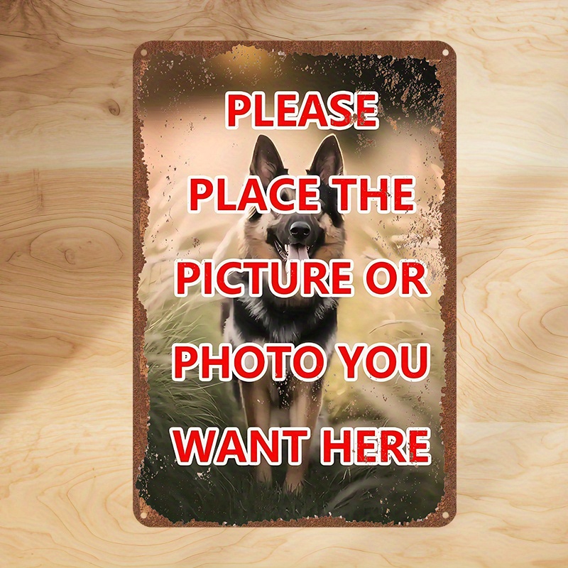 Home Bar Signs - 1 Stück Personalisiertes 2D Flaches Metallschild