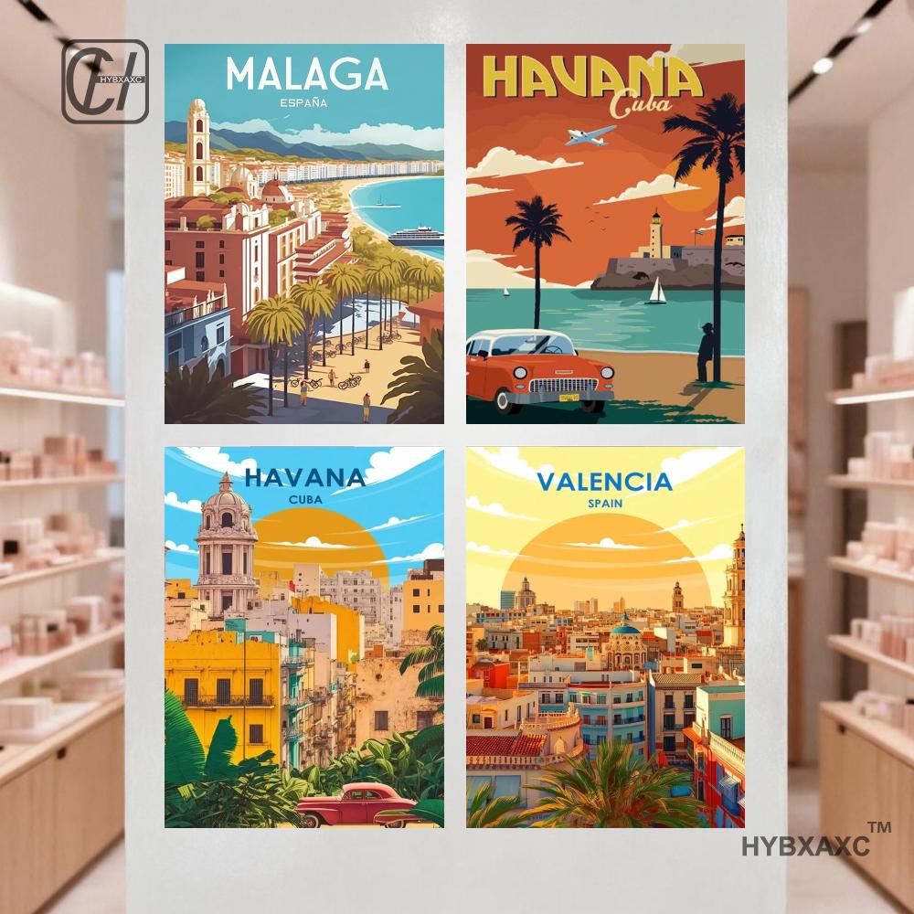Home Barcelona - Spanien Reiseposter Paris Gran Canaria Barcelona