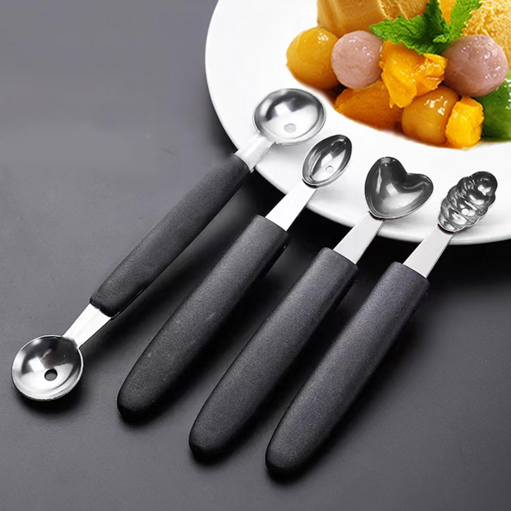 Ice Pick Pick - Ergonomischer Eisportionierer aus Edelstahl, Melonenlöffel, Fruchtfleisch-Werkzeug