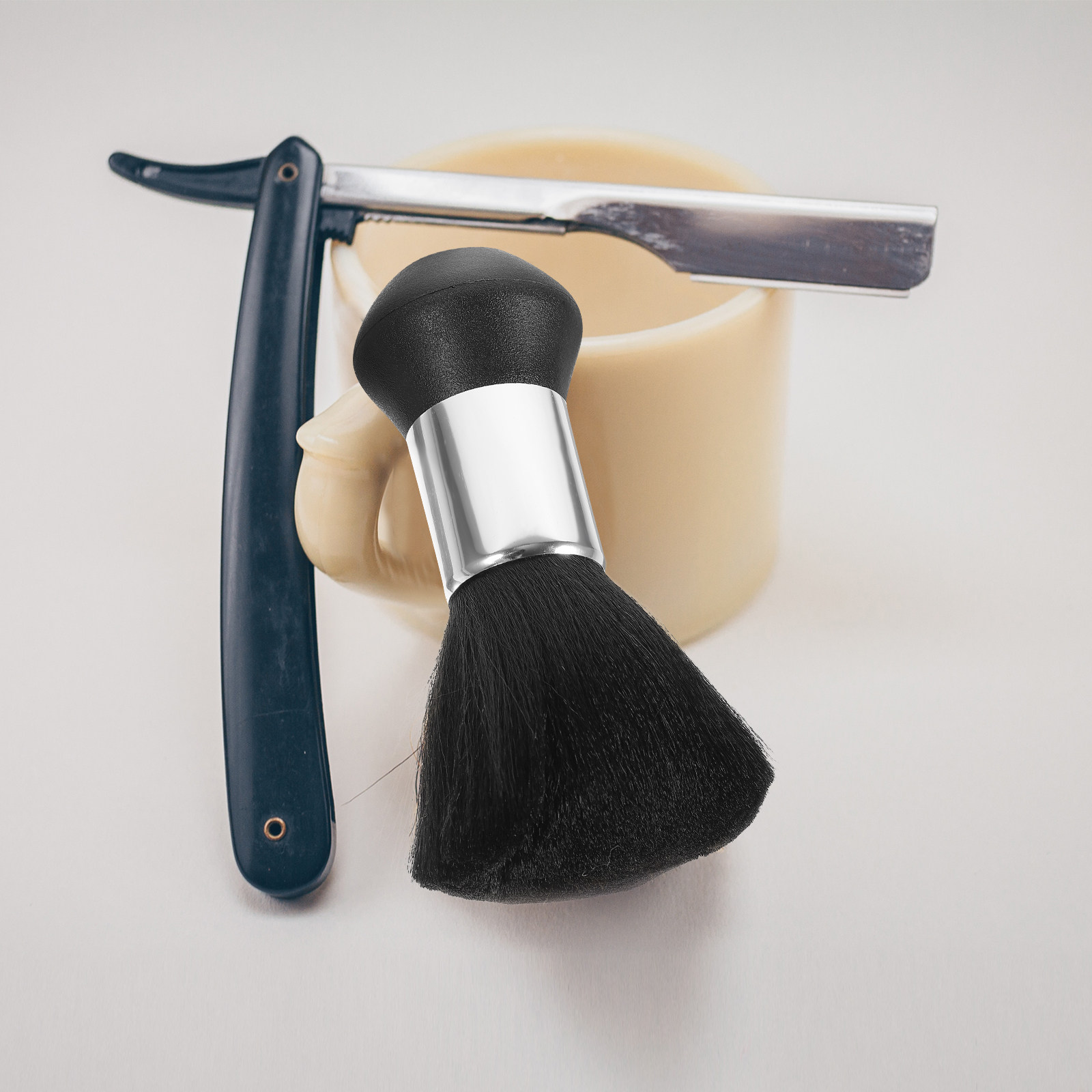 Home Barber - 1 Stück Professionelle Nackenbürste Haarschneide-Set Bürste