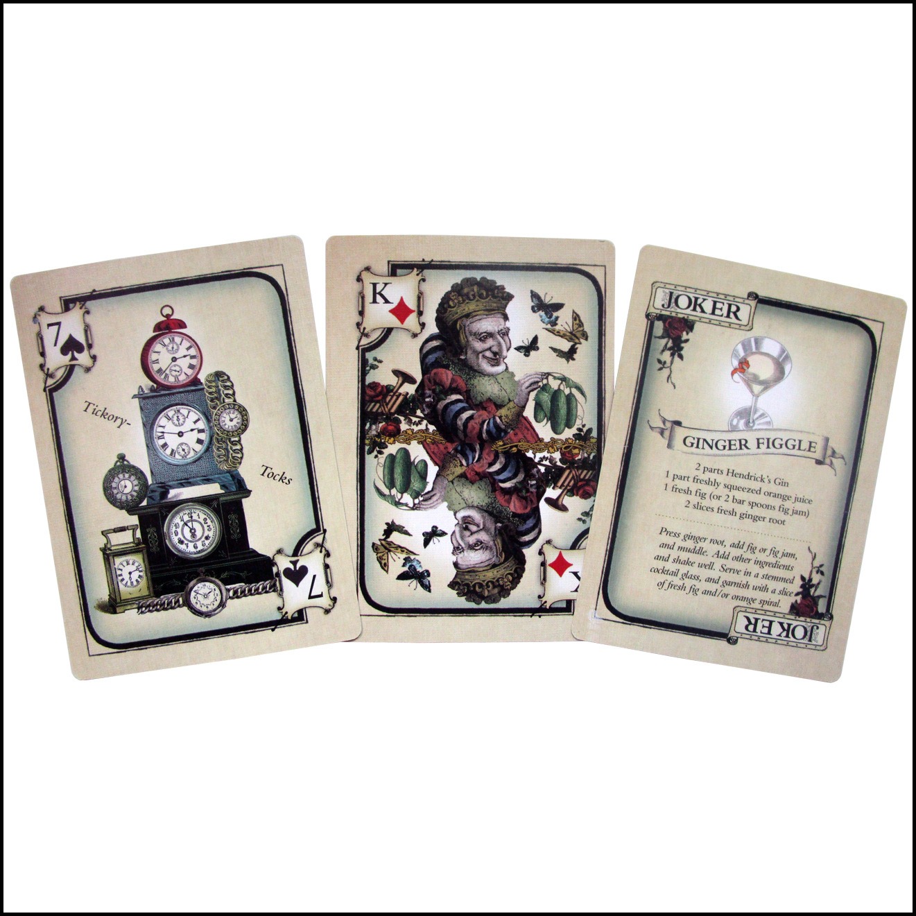 Hendrick's Gin Spielkarten-Set – Cocktail Recipe Book Bewertung und Preis