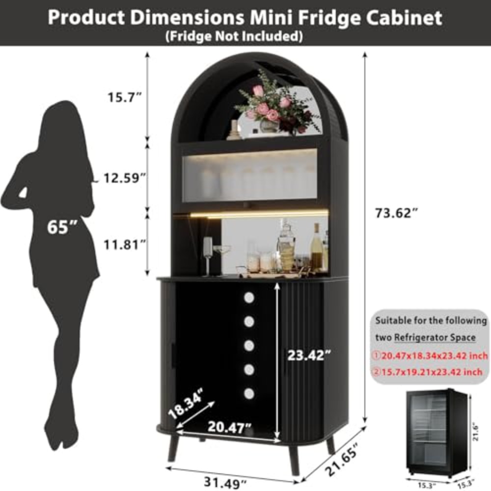 Weinkühlschrank, Hoher Barschr – Home Bar And Fridge Bewertung und Preis
