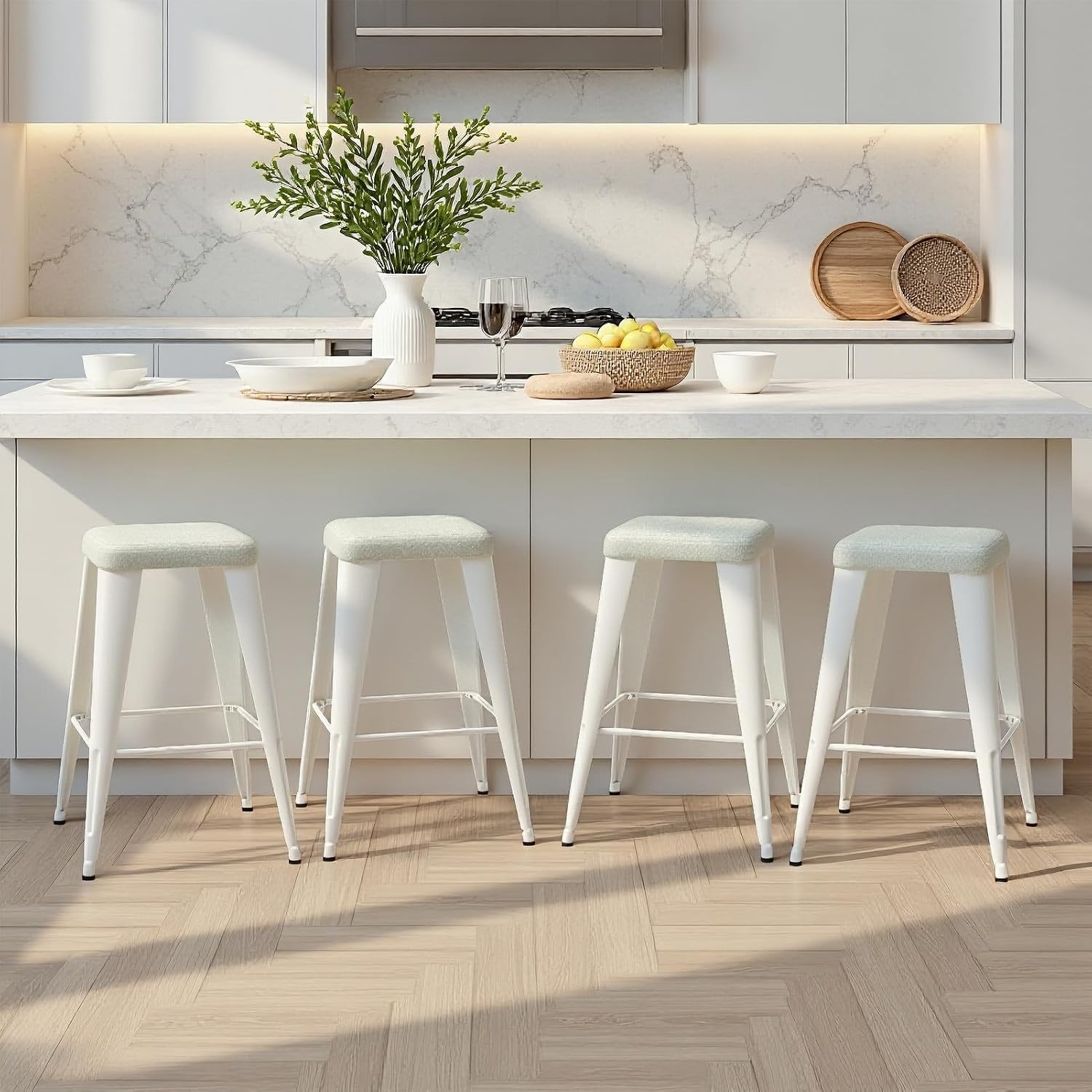 Barhocker-Set mit 4 Stühlen, 2 – Home Bar Stools Bewertung und Preis