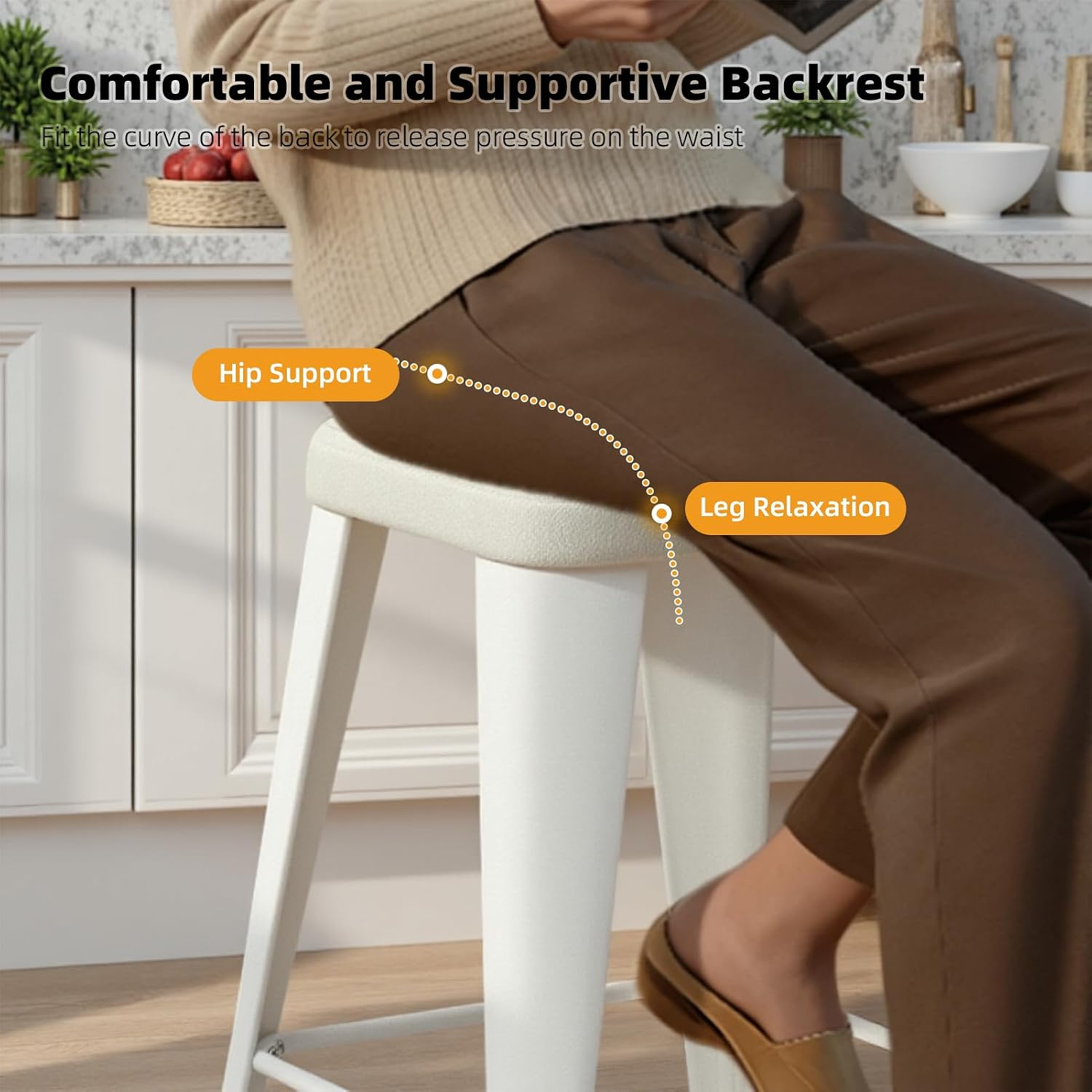 Barhocker-Set mit 4 Stühlen, 2 – Home Bar Stools Bewertung und Preis