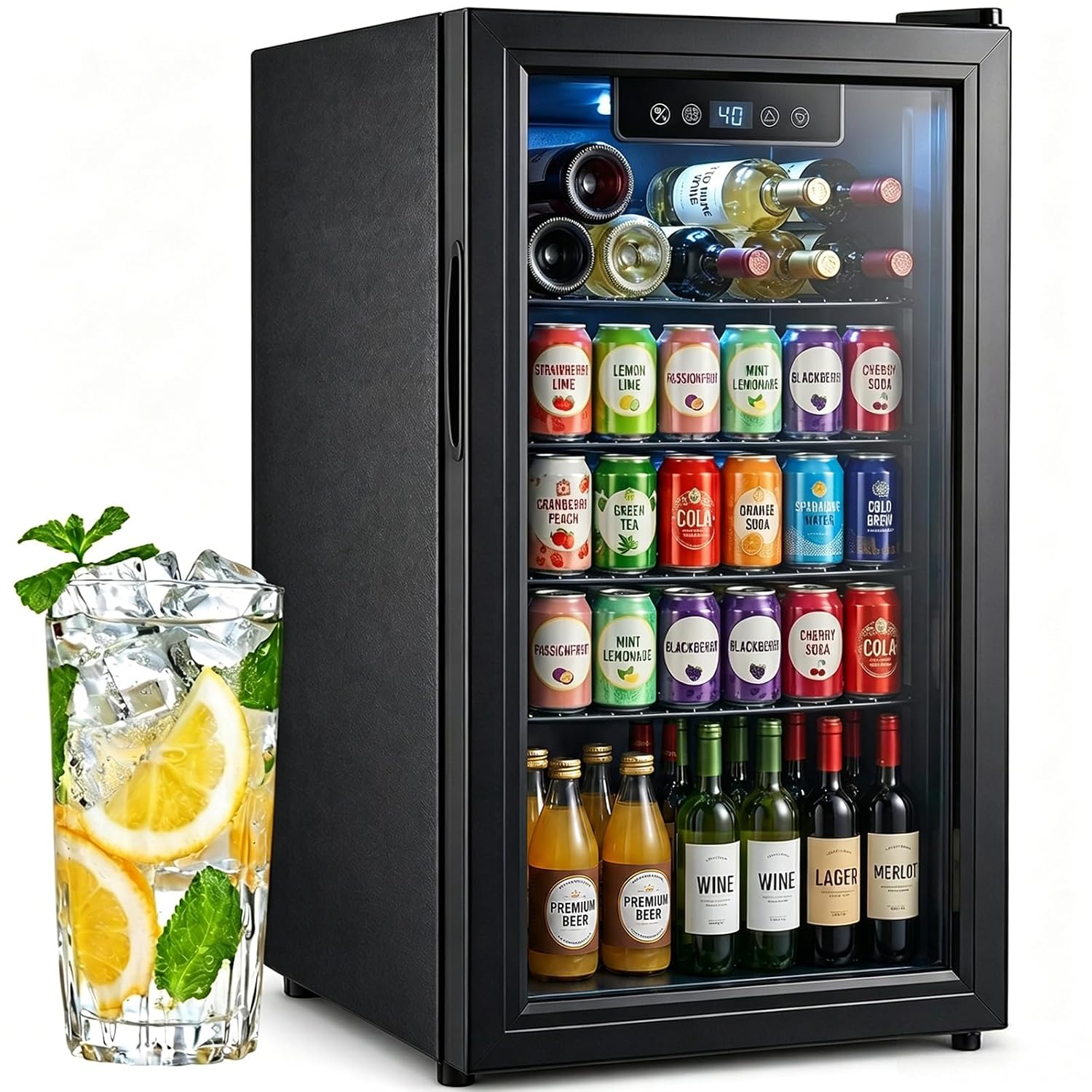 3,2 Kubikfuß Getränkekühlschra – Home Bar And Fridge Bewertung und Preis