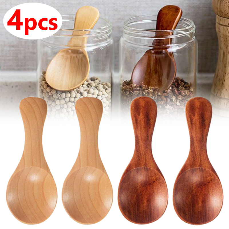 4/2/1 stücke Mini Holz Löffel  – Ice Pick Pick Bewertung und Preis