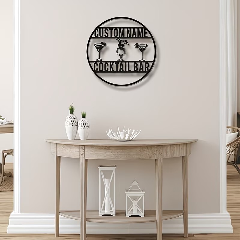 Personalisiertes Cocktailbar-S – Home Bar Signs Bewertung und Preis