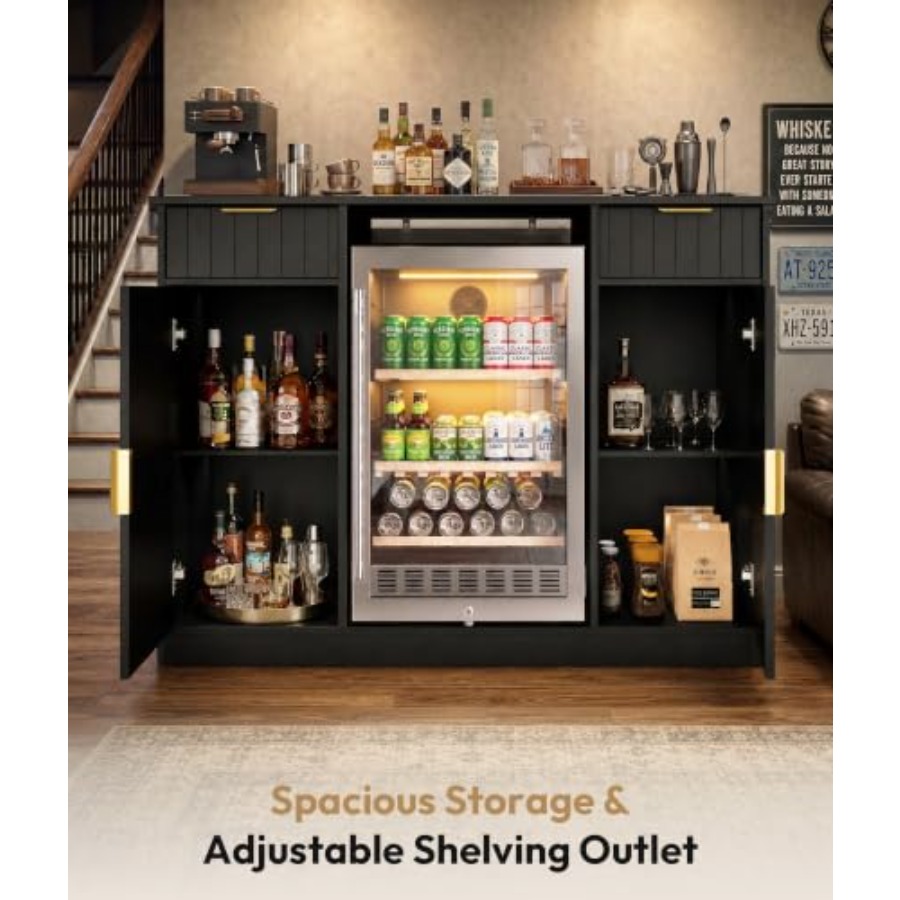 53 cm Kaffeebar-Schrank mit Pl – Home Bar And Fridge Bewertung und Preis
