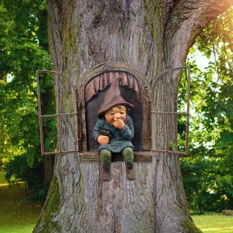 Freche Gartenstatue Elf Go Out – Home Bargains Bewertung und Preis