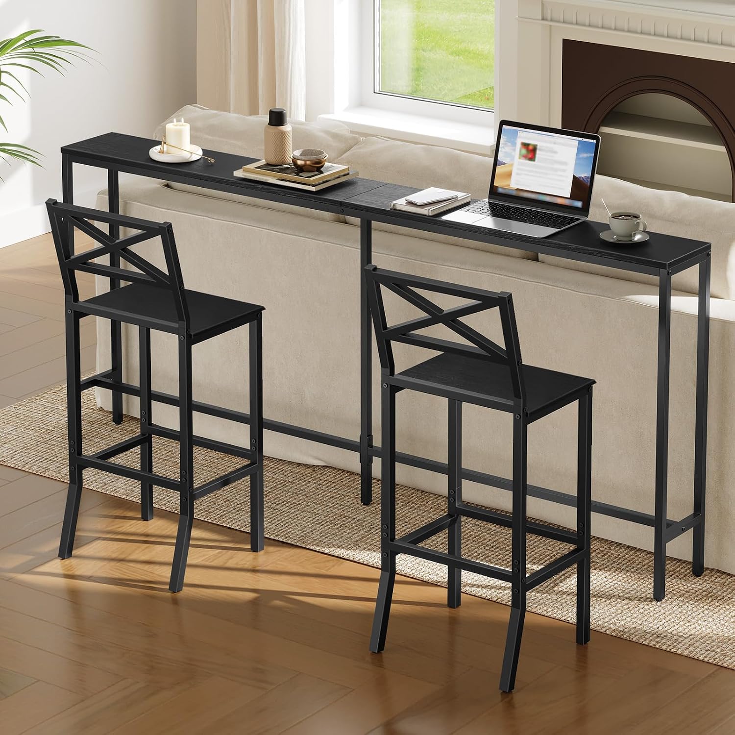 Barhocker, 2er-Set Barstühle m – Home Bar Stools Bewertung und Preis