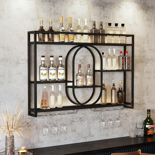 39 Zoll Upgrade Metall-Wandwei – Home Bar Shelves Bewertung und Preis