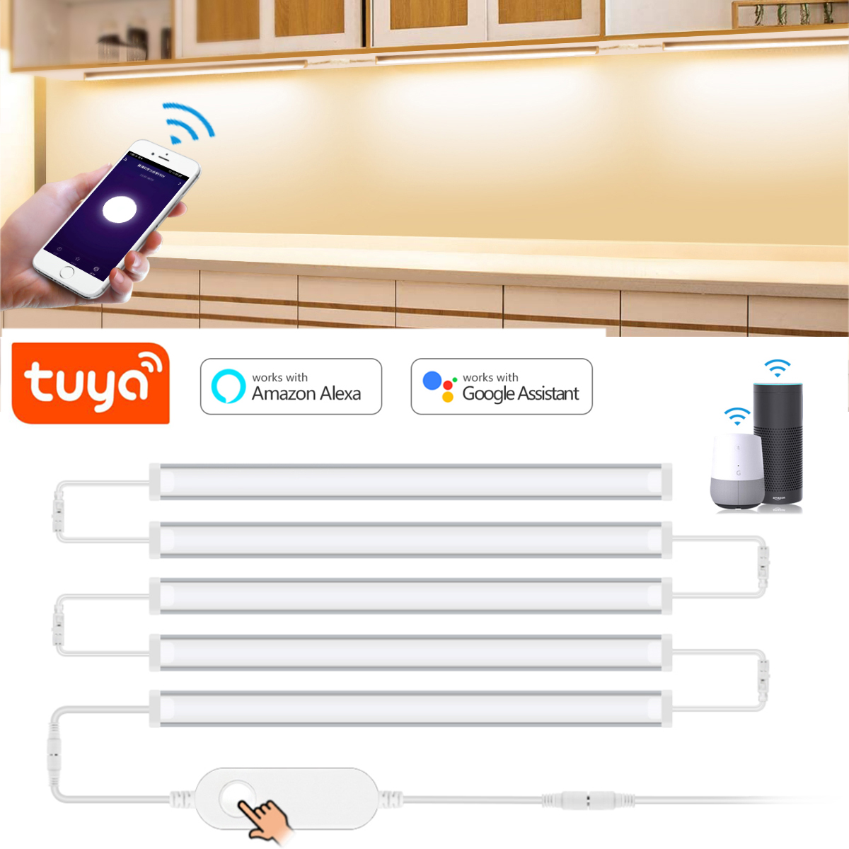 1-5 Stück Küche Tuya Smart LED – Home Bargains Bewertung und Preis