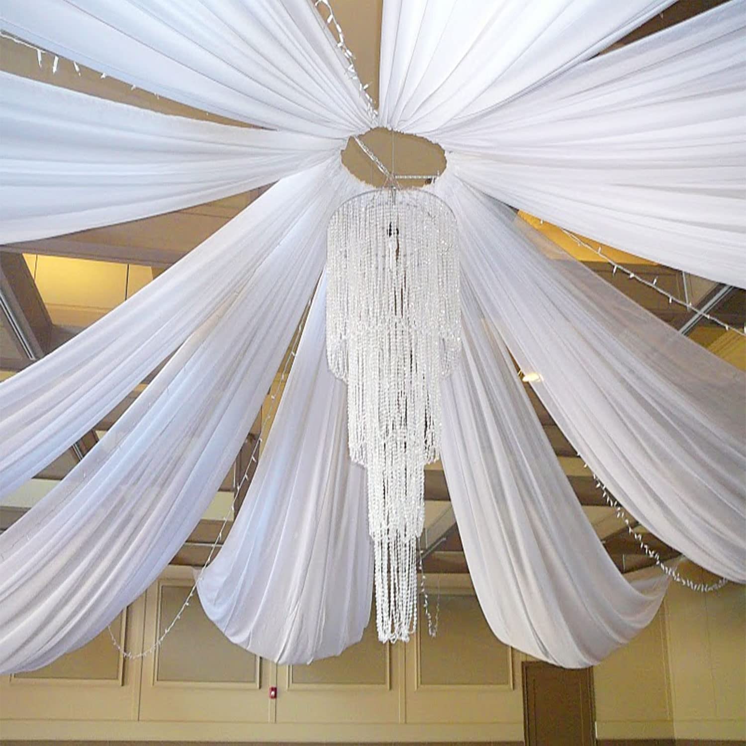 Hochzeit Bogen Decke Drapieren – Home Bargains Bewertung und Preis