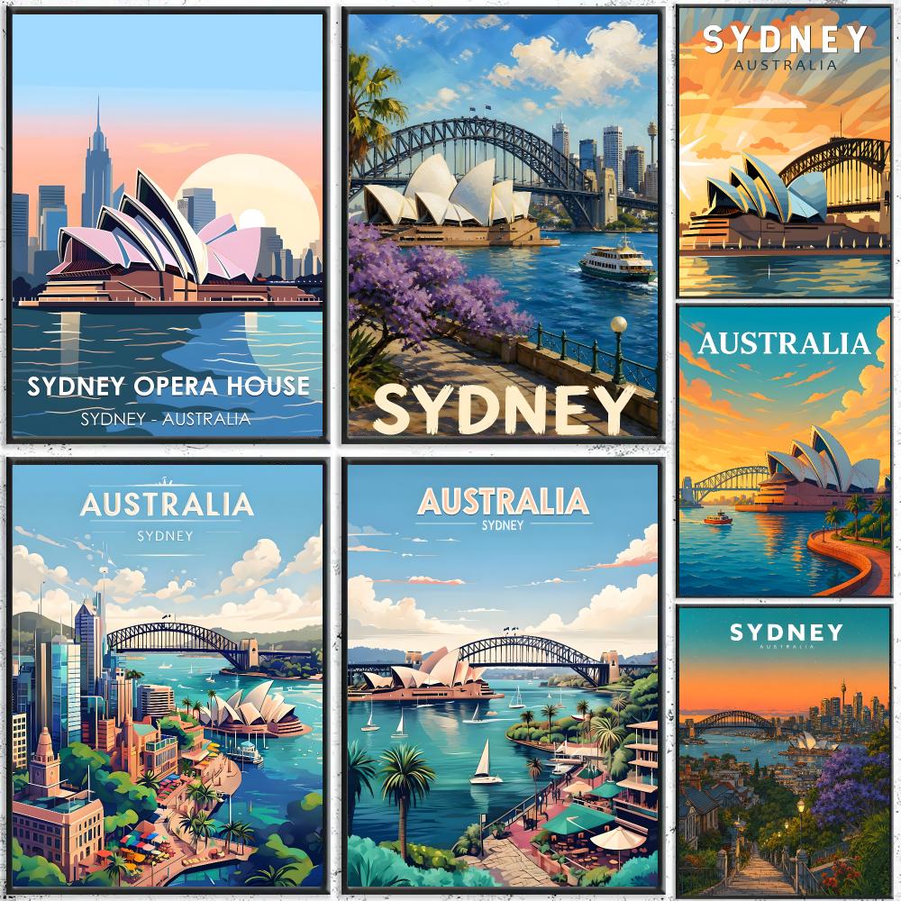 Art Sydney Travel Art Poster S – Home Bar Sydney Bewertung und Preis