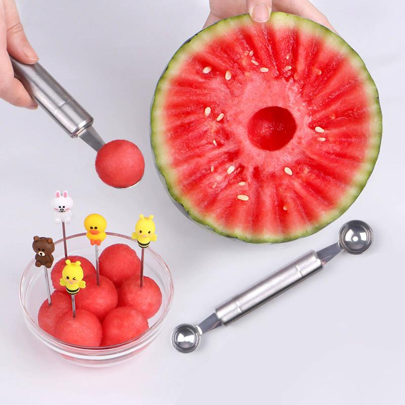  Obstlöffel mit Doppelkopf, O – Ice Pick Pick Bewertung und Preis