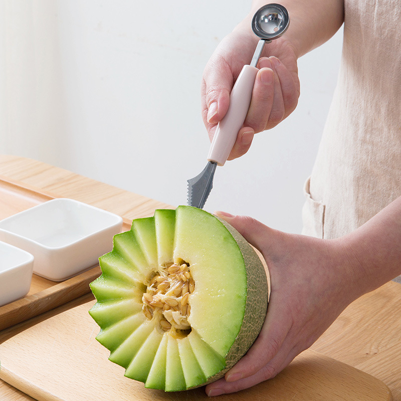  Obstlöffel mit Doppelkopf, O – Ice Pick Pick Bewertung und Preis