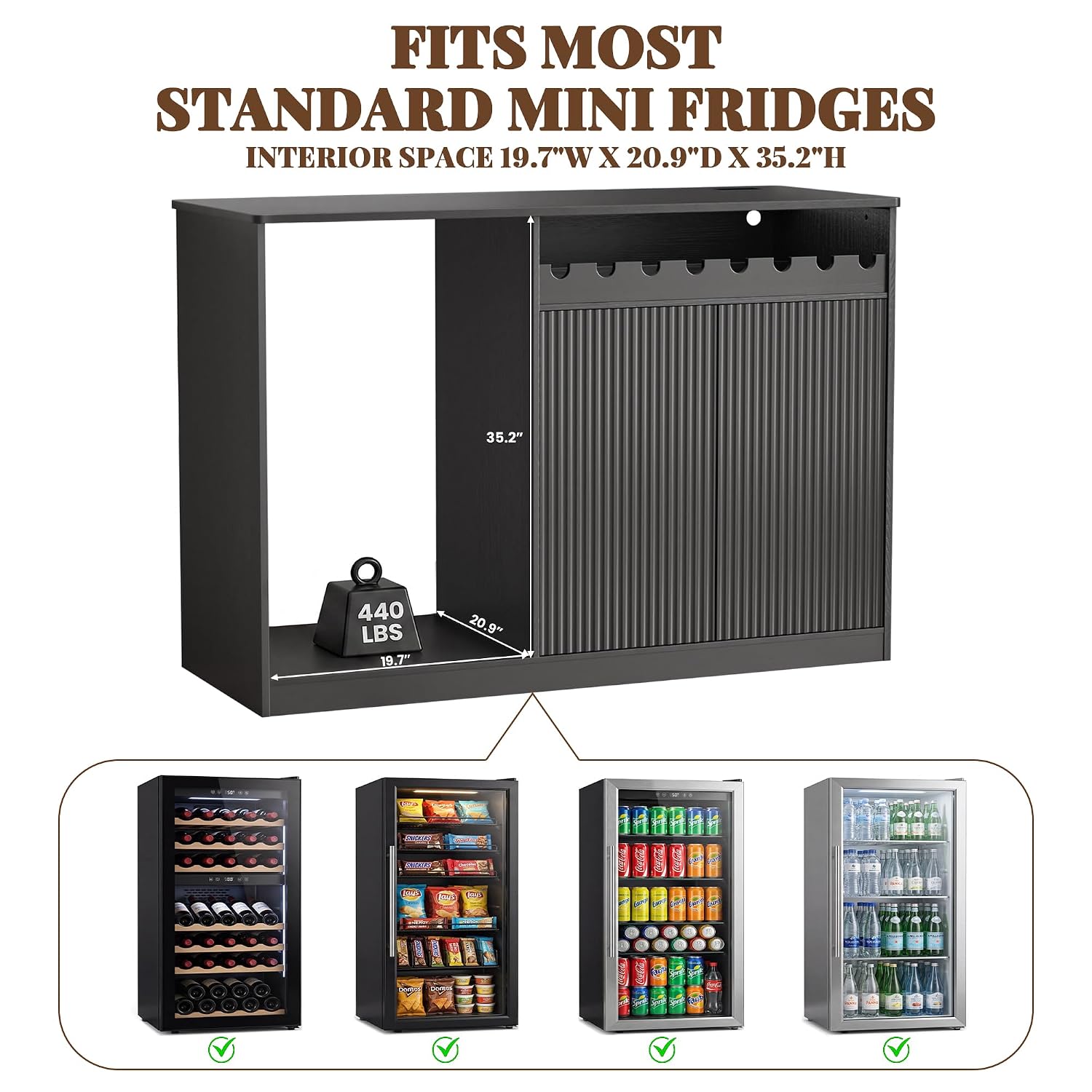 53 Zoll langer Kaffeebarschran – Home Bar And Fridge Bewertung und Preis